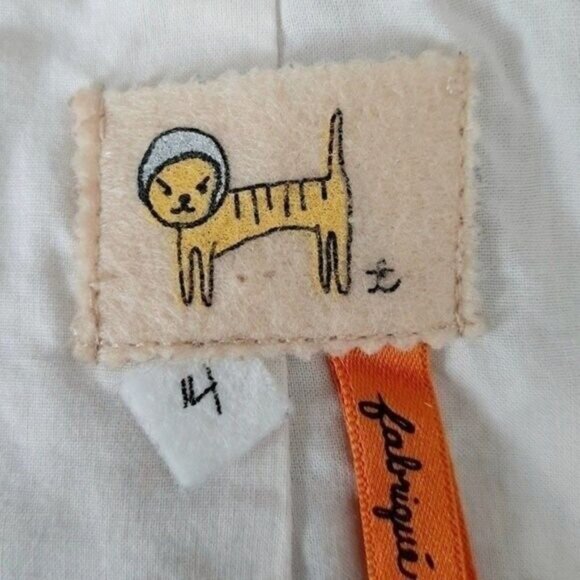 TAIKONHU Anthropologie Flights Of Fancy Short Sleeve Crop Jacket Sz 4 - Picture 13 of 15